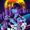 Hip Hop Rapper Anuel AA Poster Canvas Painting Music Album Poster Coffee House Bar Room Wall - Anuel Store