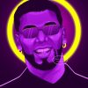 Hip Hop Rapper Anuel AA Poster Canvas Painting Music Album Poster Coffee House Bar Room Wall 2 - Anuel Store