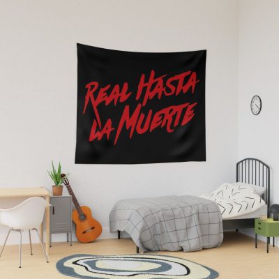 Real Hasta La Muerte Tapestry Official Anuel Merch